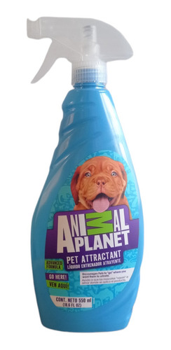 Liquido Entrenador Atrayente Perro Animal Planet 550ml