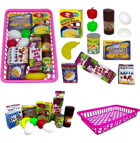 Jogo De Panelinhas Brinquedo Meninas Comidinha Kit Cozinha em