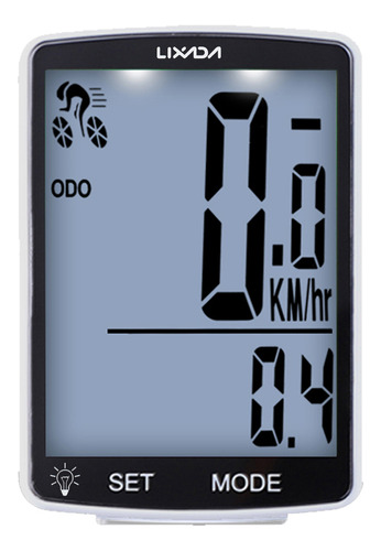 Medidor De Velocidad Para Bicicleta, Odómetro, Pantalla Lcd,