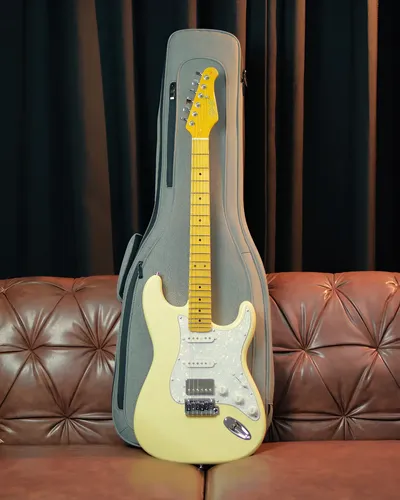 Guitarra Seizi Vintage Budokan Rising Sun Stratocaster Captadores