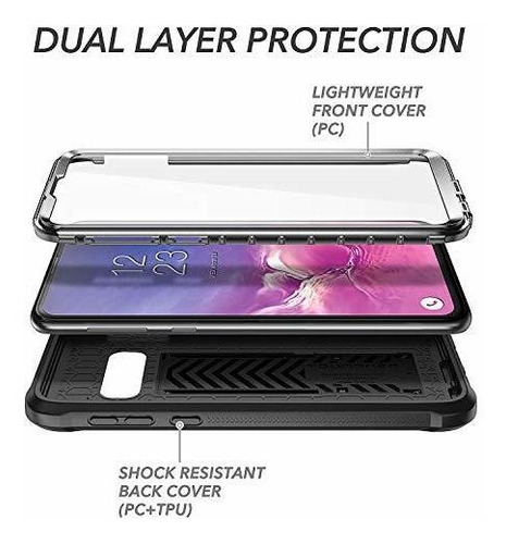 Youmaker Carcasa Para Samsung Galaxy S10e Con Protector De P