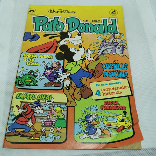 Comic Walt Disney Pato Donald Editorial Novedades # 11