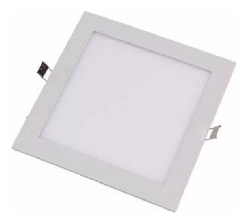 Painel Plafon Led Quadrad 16x16cm 12w Embutir 4000k Flc