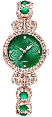 Bestkang Reloj De Pulsera Para Mujer Joyería De Diamantes Pe
