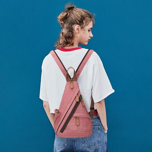 Kl928 Sling Bag Mochila Cruzada Pequeña Mochila Informal De