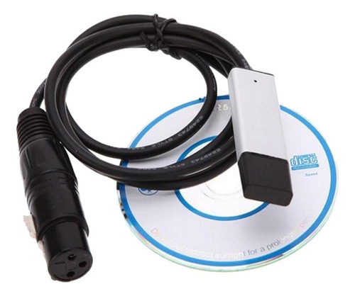 Adaptador De Interfaz Usb A Dmx Microprocesador Habilitado