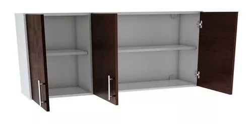 Alacena cocina mueble Mosconi 1,20M Melamina Blanco