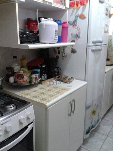 Apartamento Com 2 Dormitórios À Venda, 57 M² Por R$ 170.000,00 - Parque Residencial Vila União - Campinas/sp - Ap19618