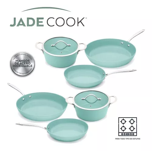 Batería de Cocina Jade Cook 14 Piezas de Aluminio