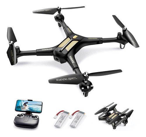 Drone Plegable Con Cámara Hd Y Funciones Avanzadas Para Rc