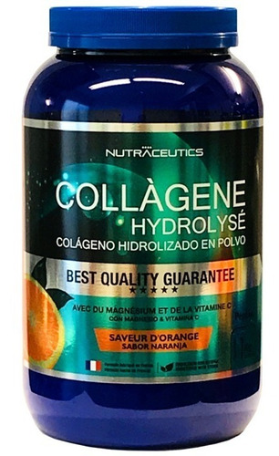 Colágeno Hidrolizado Nutraceutics - 1kg- Sabor Naranja