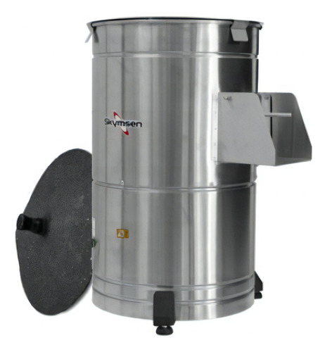 Descascador Batatas Industrial Inox 10kg Rápido Elétrico 220v