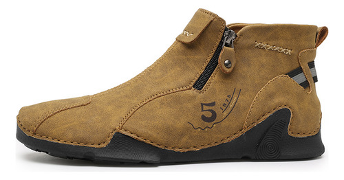 Botas De Senderismo De Cuero Hechas A Mano Para Exteriores A