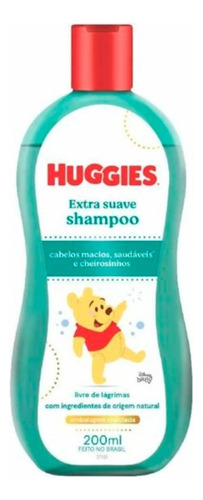Shampoo Infantil Extra Suave 200ml Huggies
