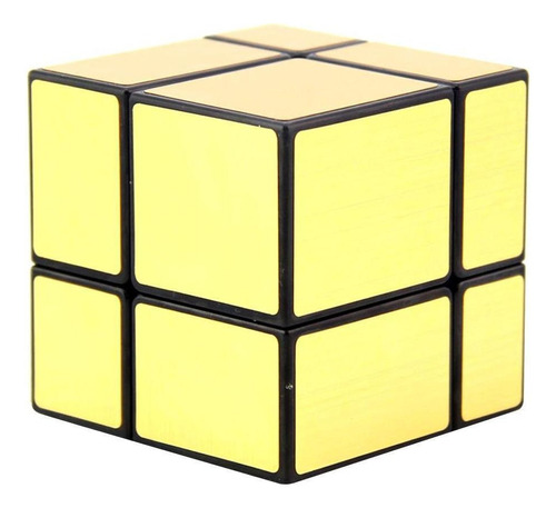 2x2x2x2 Espejo Dorado Cubo Mágico Velocidad Suave Cubo