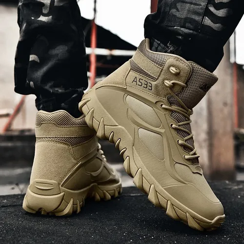 Botas Tacticas Hombres Botas Militares Zapatos Senderismo