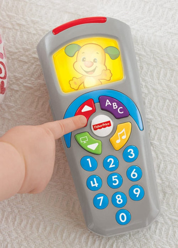 Imagen 4 de 7 de Control Remoto Fisher Price Para Bebes Con Luces Y Sonidos