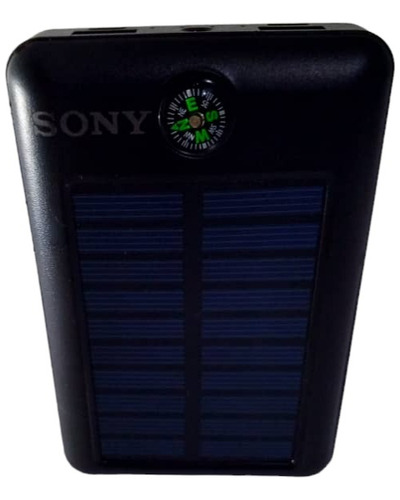 Sony Powerbank Solar 40000 Mah  Usb Impermeable Linterna Led