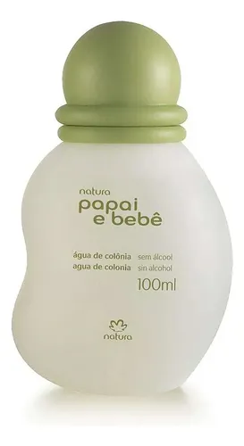 Água De Colônia Natura Papai E Bebê  Sem Álcool 100ml
