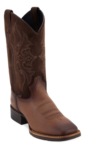 Botas Vaqueras Justin Hombre Iggy Blend Piel Jb5565