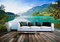 Comprar Vinilos Decorativos Pared Paisajes Autoadhesivos