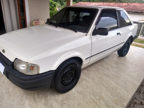 Ford Escort Branco Gl 1.6 Alcool 1.6 Cht Manual