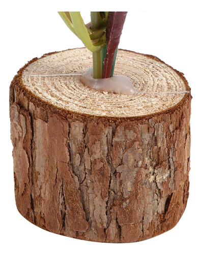 Escritorio Con Diseño Realista De Mini Árbol De Navidad