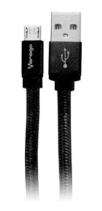 Cable Transferencia Datos Vorago Cab-113 Micro Usb Negro /a