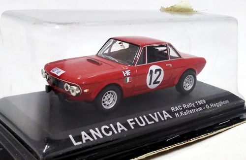 Lancia Fulvia Rac Rally 1969 H.kallstrom - 1/43 Coleccion