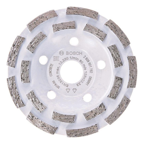 Muela Diamantada Segmentado Expert For Concrete Color Gris