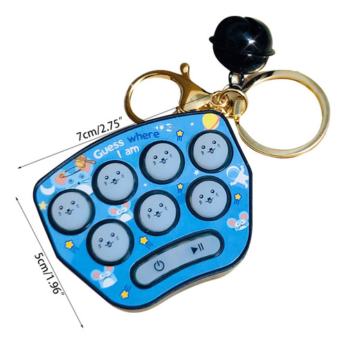 P (bk) Llavero Interactivo Para Niños Con Botones De