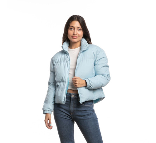 Campera Abrigo Mujer Rusty Floreat Puffer Jacket