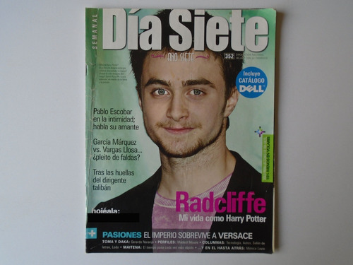 Daniel Radcliffe Revista Día Siete Año 7 No.352