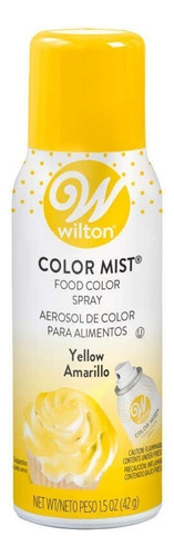 Spray Comestible Amarillo Color Mist 42g Wilton 710-5502