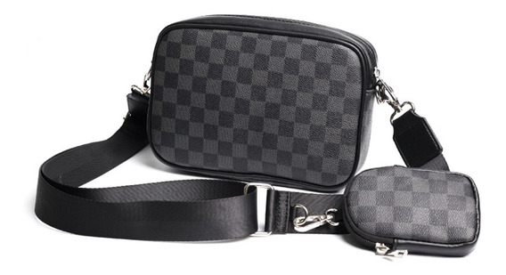 louis vuitton - bolso de mensajero retro para hombre, casual, todo partido