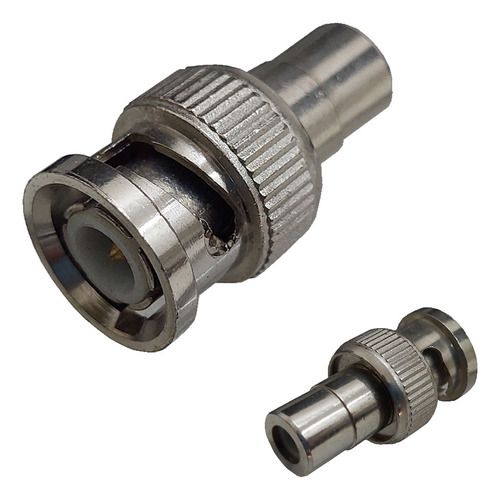 Adaptador Jack Rca A Plug Bnc X 2 Unidades