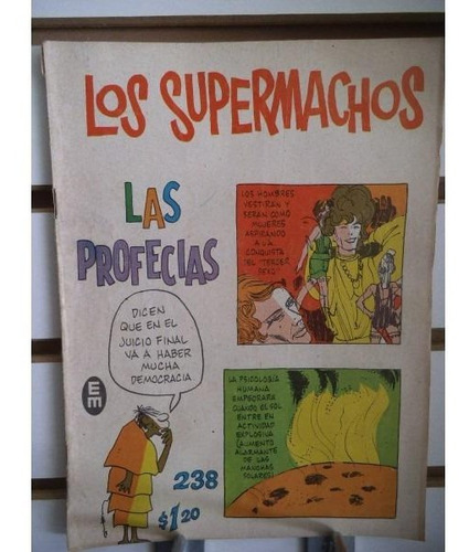 Comic Los Supermachos 238 Editorial Posada Vintage Aa