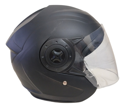 Casco De Moto Profesional Integral Color Negro