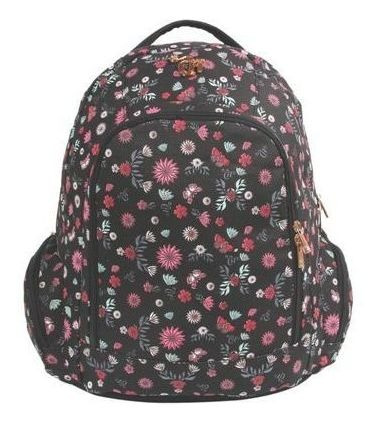 Imagem 1 de 3 de Mochila De Costas Capricho Liberty Vi Preta
