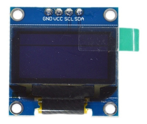 Imagen 2 de 5 de Pantalla Lcd 128x64 Oled 0.96 Para Arduino (4 Terminales)