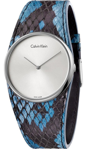 Reloj Calvin Klein Spellbound Esfera Plata K5v231v6 Boleta