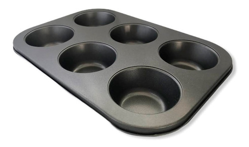 Molde Metal Para Cupcake Muffins Economico 6und