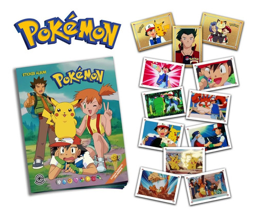 Álbum Pokémon Completo A Pegar 