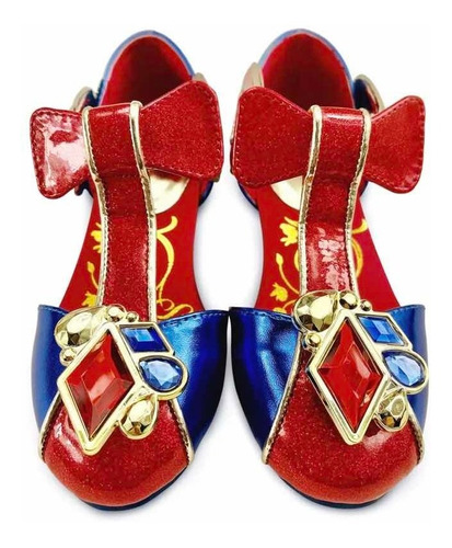 Blanca Nieves Zapatos Ta 11-12 Disfraz Disney Store