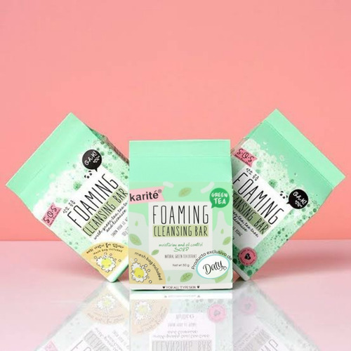 Jabón Anti Acne Facial Corporal Te Verde Con Red Exfoliante