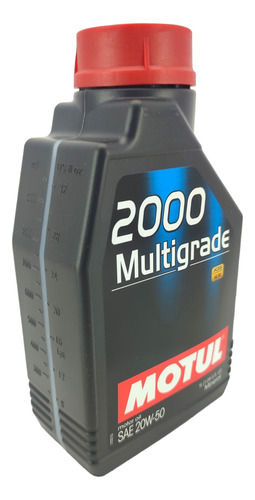 Aceite 20w50 Mineral Motul 2000 Multigrade 1lt