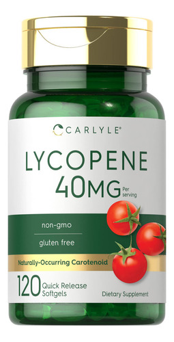 Licopeno 40mg 120 Cap Carlyle