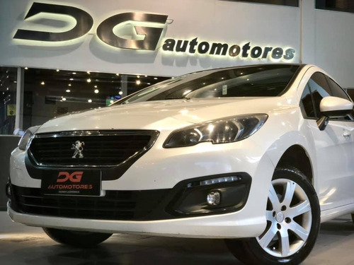 Peugeot 308 Allure Nav 1.6 Hdi 2017 130.000km Blanco