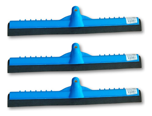 Rodo Duplo 40cm Multiuso Puxa E Seca Com Cabo - 3 Unidades