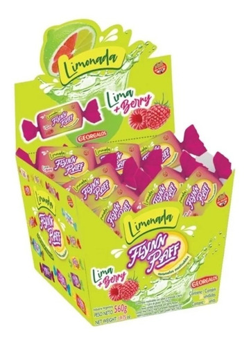 Caramelos Flynn Paff Limonada Berry X 70 U - Lollipop